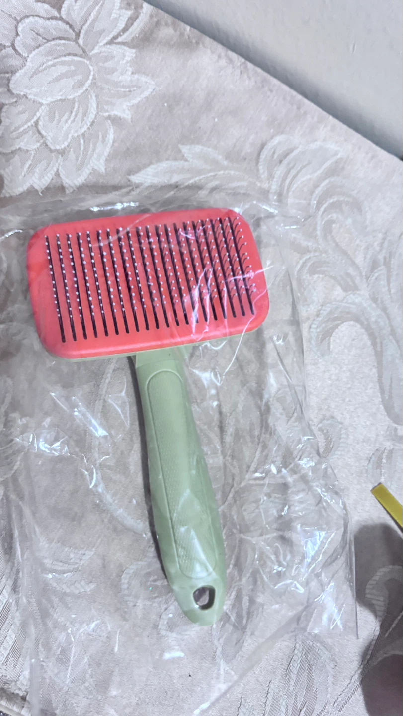 ⚽ Self-Cleaning Pet Brush for Grooming - photo 2