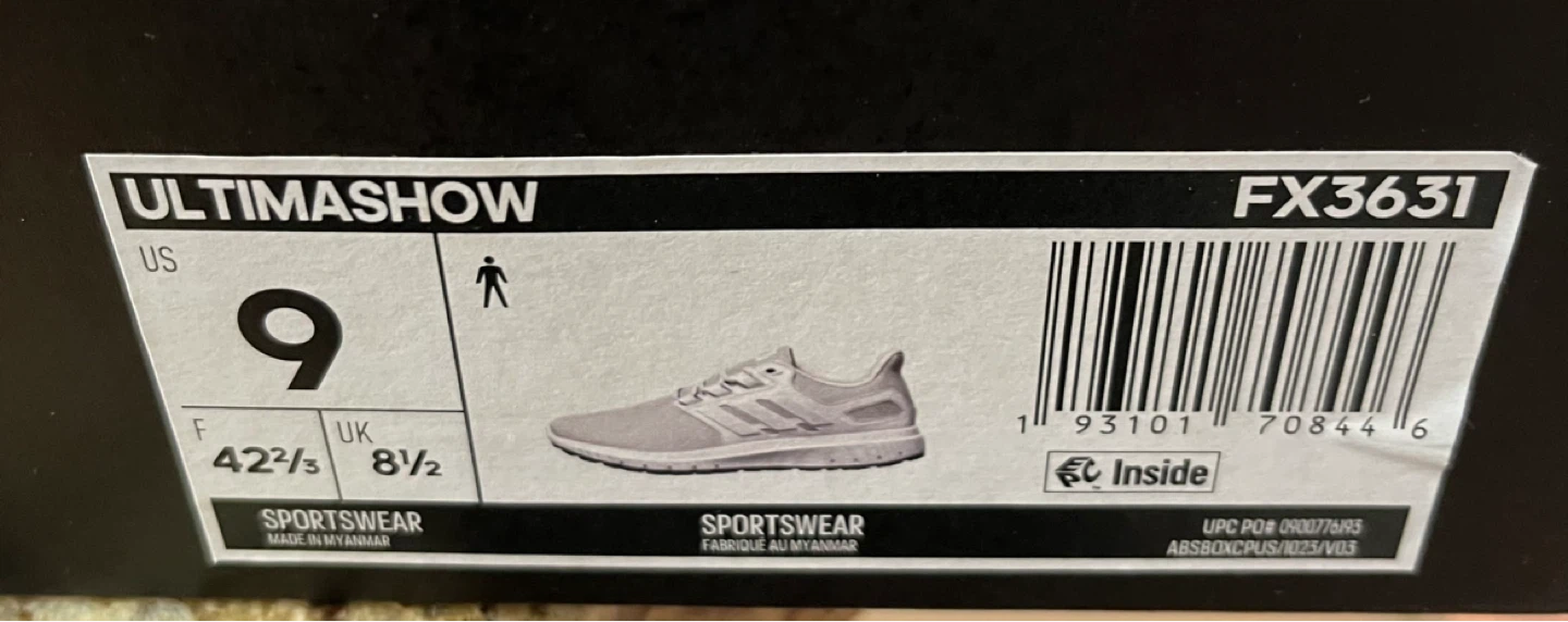 Adidas Ultamashow White Running Shoes - photo 3