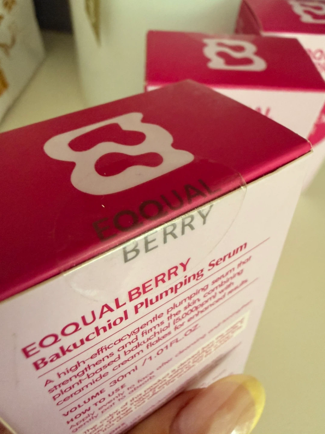 Brand new Equal Berry Deep Cera Bakuchiol Plumping Serum 30ml - photo 4