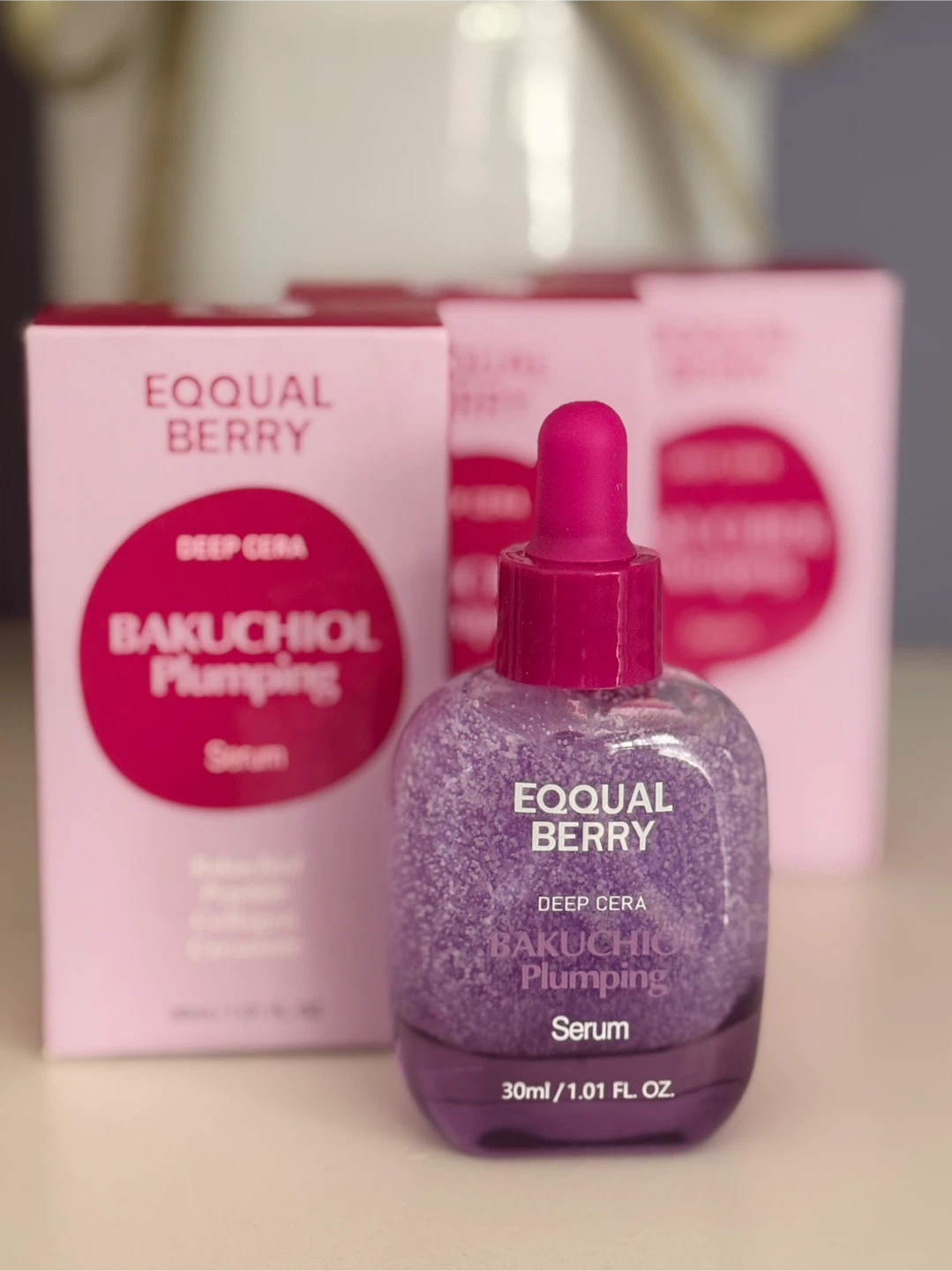 Brand new Equal Berry Deep Cera Bakuchiol Plumping Serum 30ml