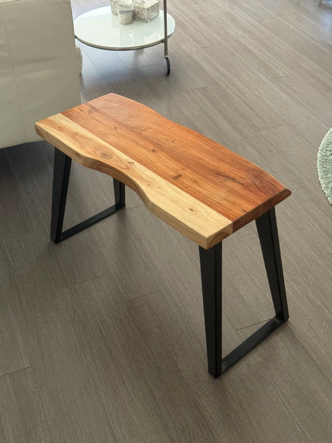 Live Edge Wood Bench - photo 3