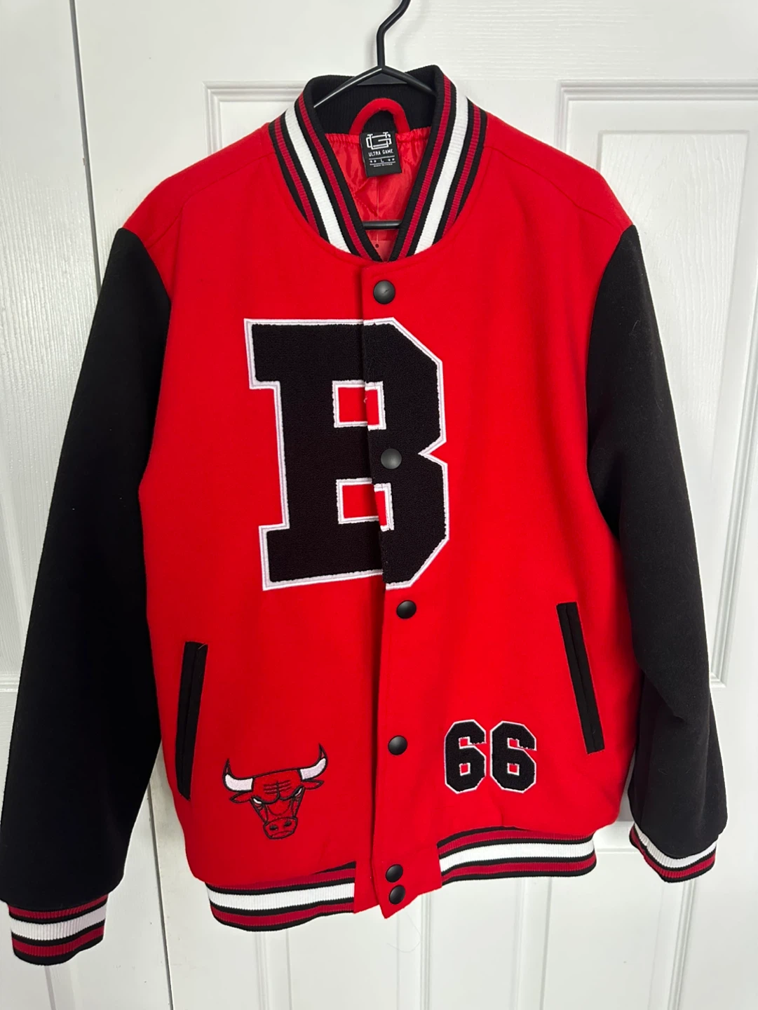 Ultra Game Chicago Bulls Varsity Jacket