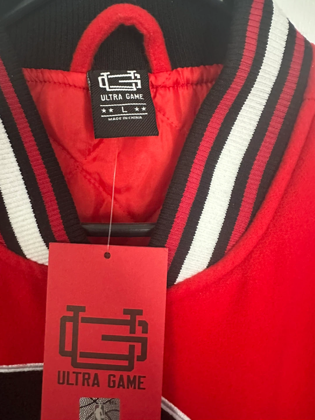 Ultra Game Chicago Bulls Varsity Jacket - photo 3