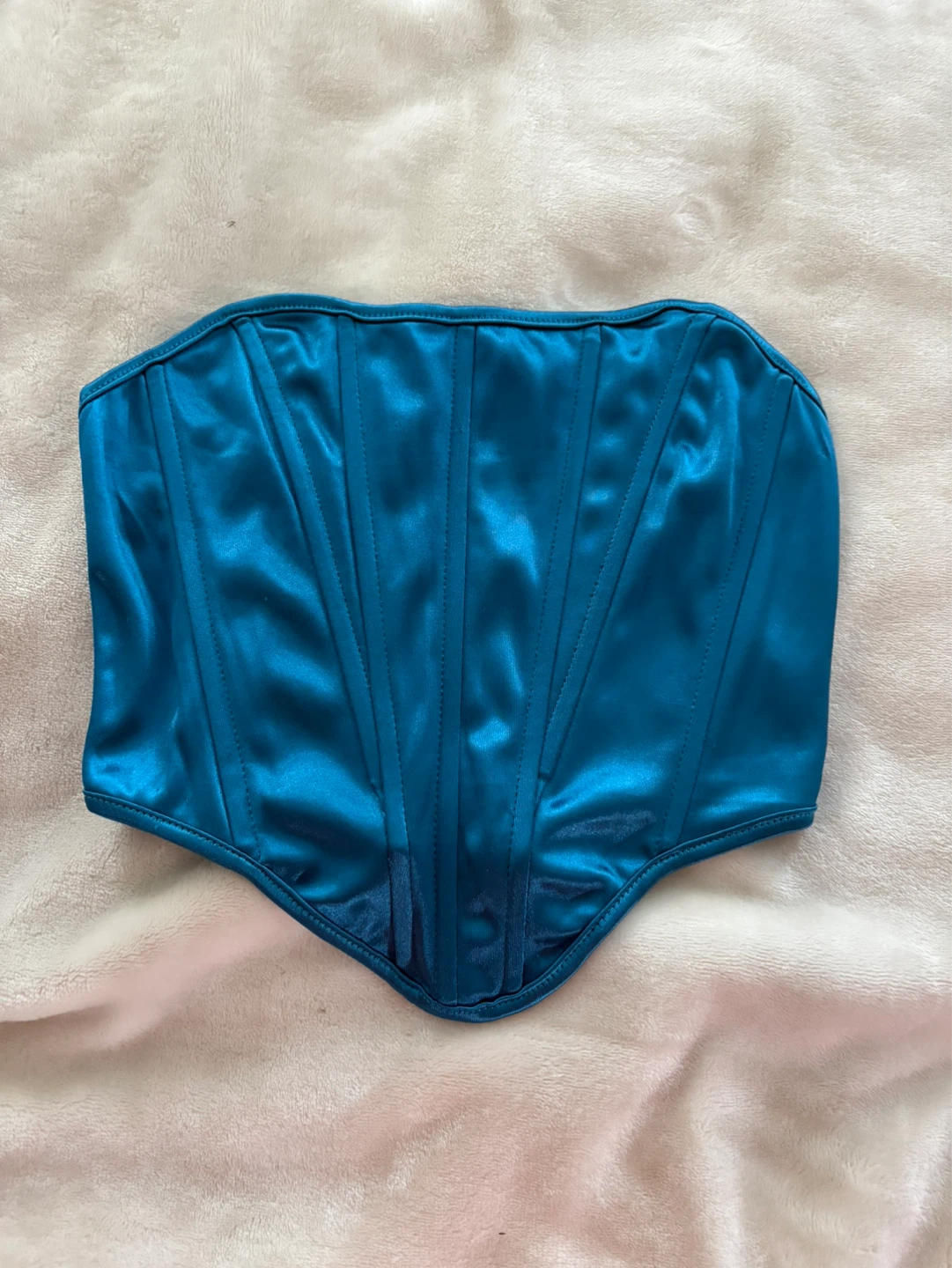 Teal Corset Top