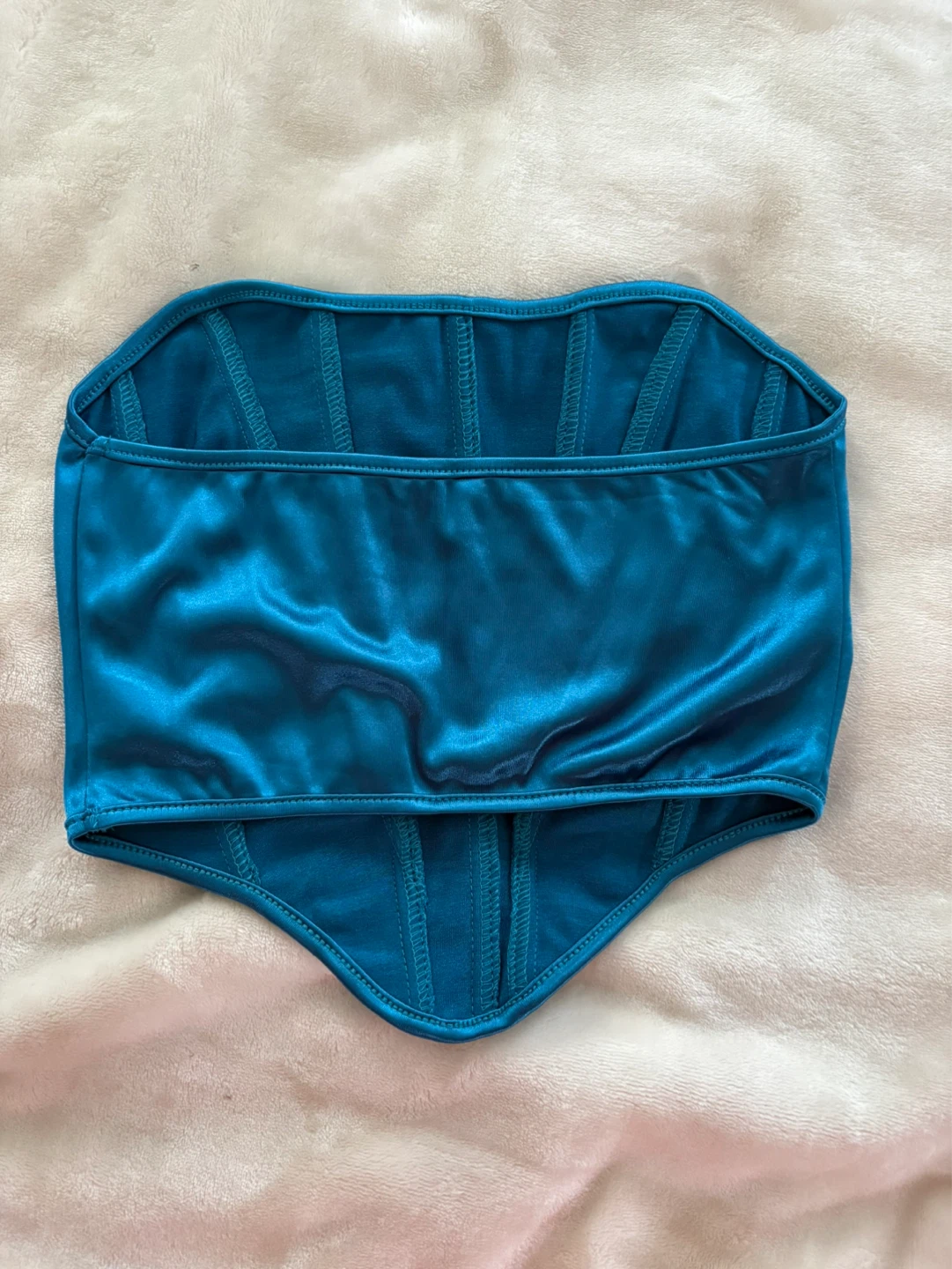 Teal Corset Top - photo 2