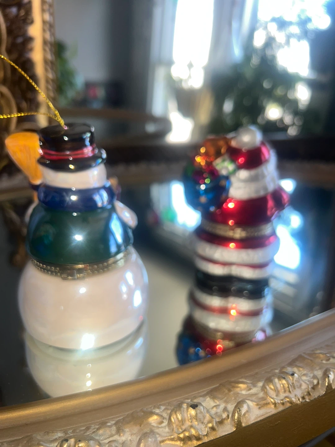 Christmas Figurines - Snowman & Santa ⚽ - photo 3