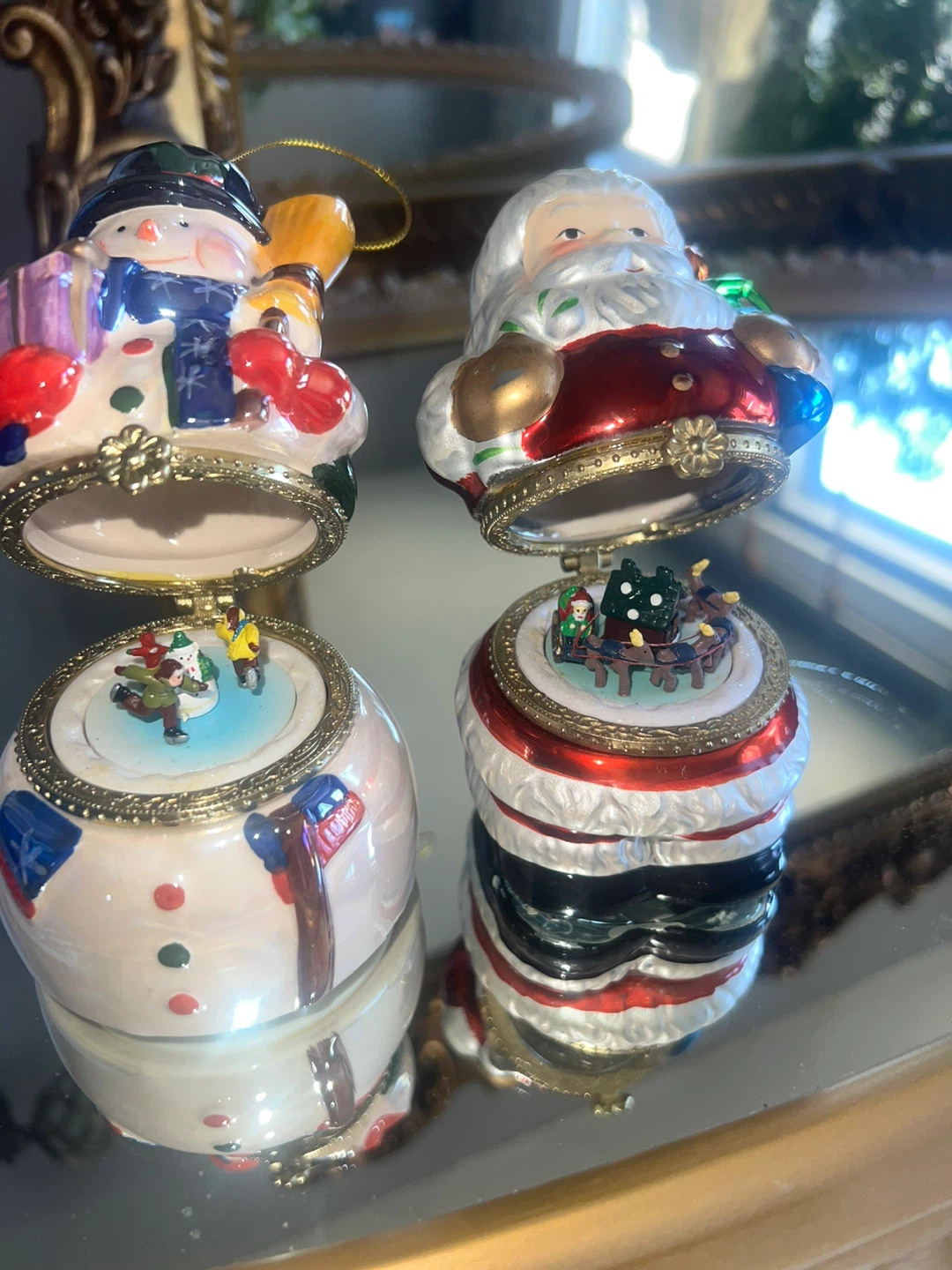Christmas Figurines - Snowman & Santa ⚽ - photo 4