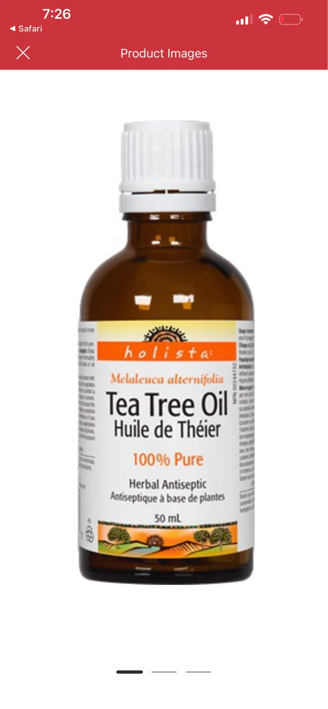 Holista Tea Tree Oil 50 mL ⚽