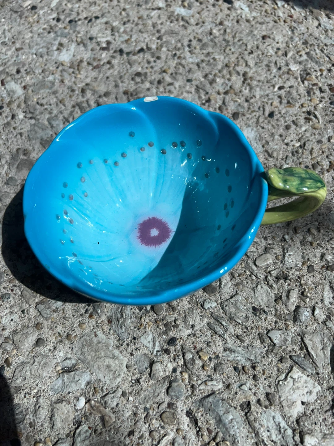 Set of 2 Ceramic Flower Cups and Saucers ⚽ - photo 4