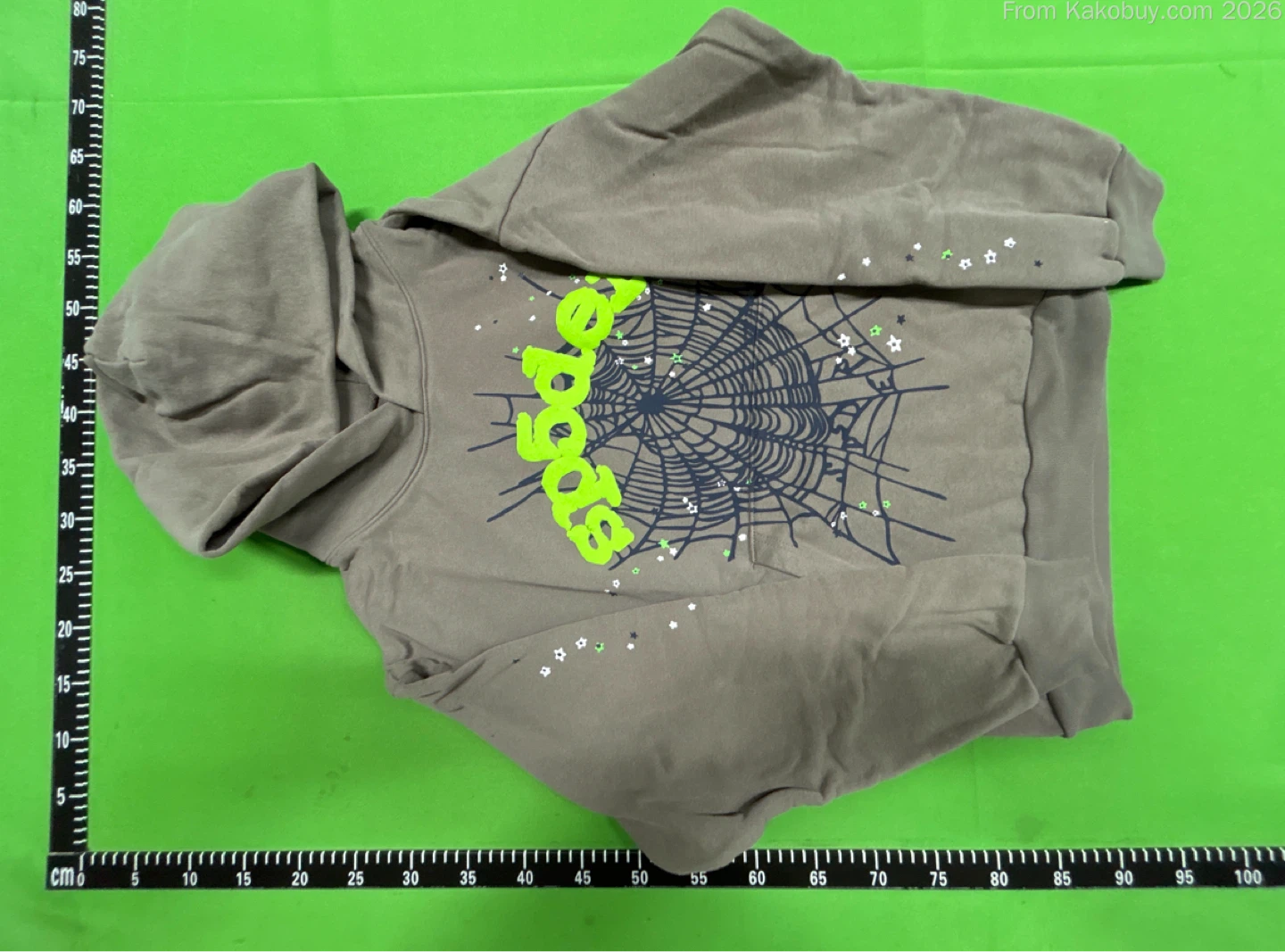 Original Grey Sp5der Hoodie