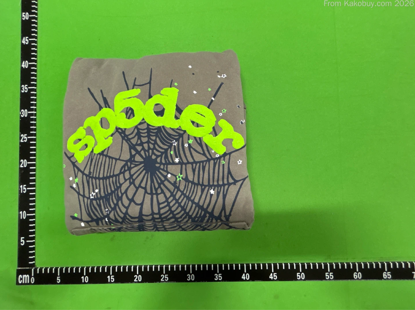 Original Grey Sp5der Hoodie - photo 2