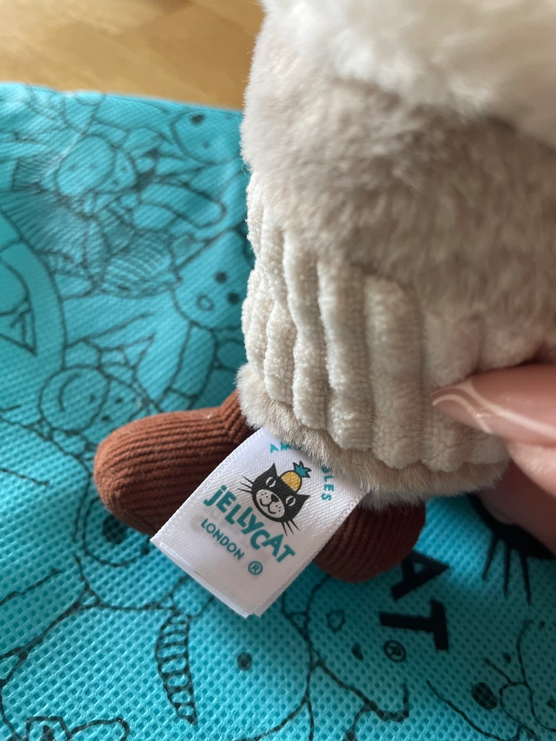 ⚽️ Jellycat Amuseables Coffee-To-Go Bag Charm Keychain - photo 4