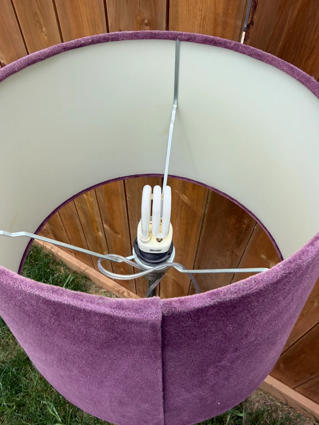 Purple Floor Lamp