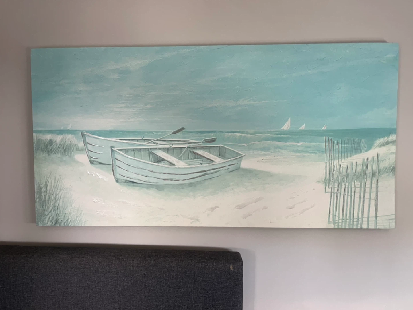 Canvas Picture Coastal Beach Scene Canvas Art