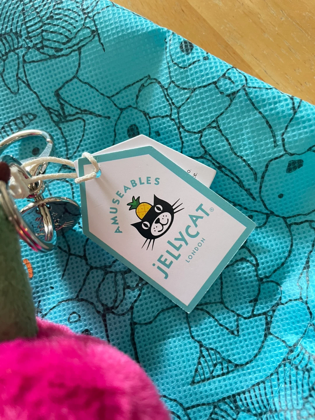 ⚽️ Jellycat Amuseables Cherry Keychain Bag Charm - photo 2