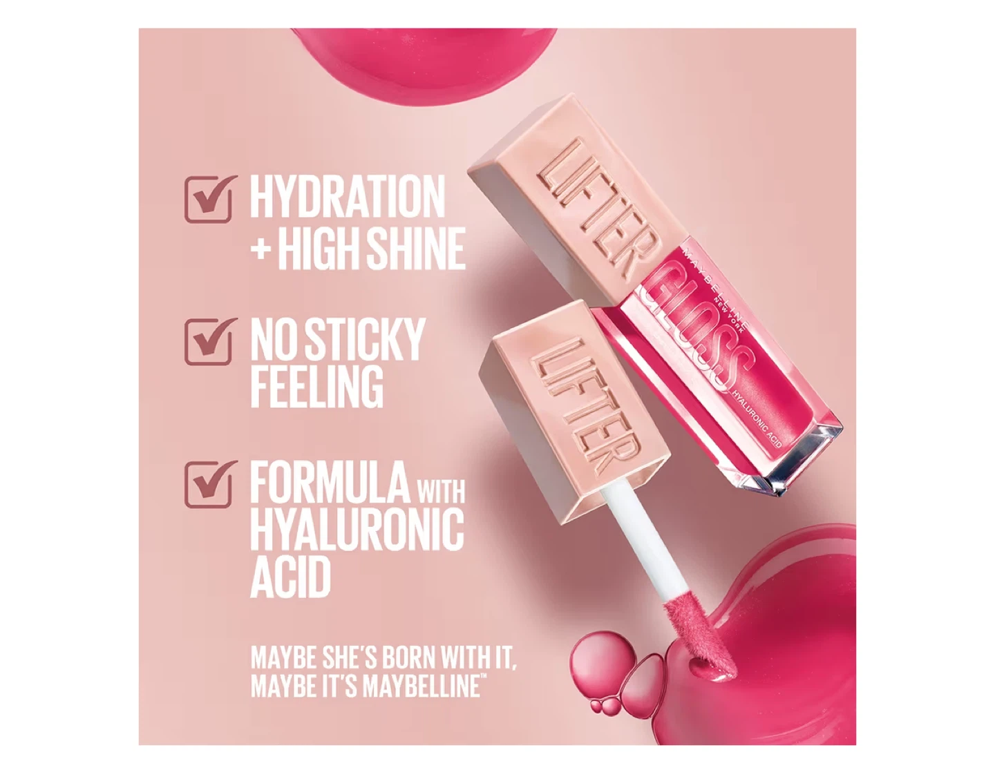 NEW⚽️Maybelline Lifter Gloss Hydrating Lip Gloss Ice 0.18 oz - photo 5