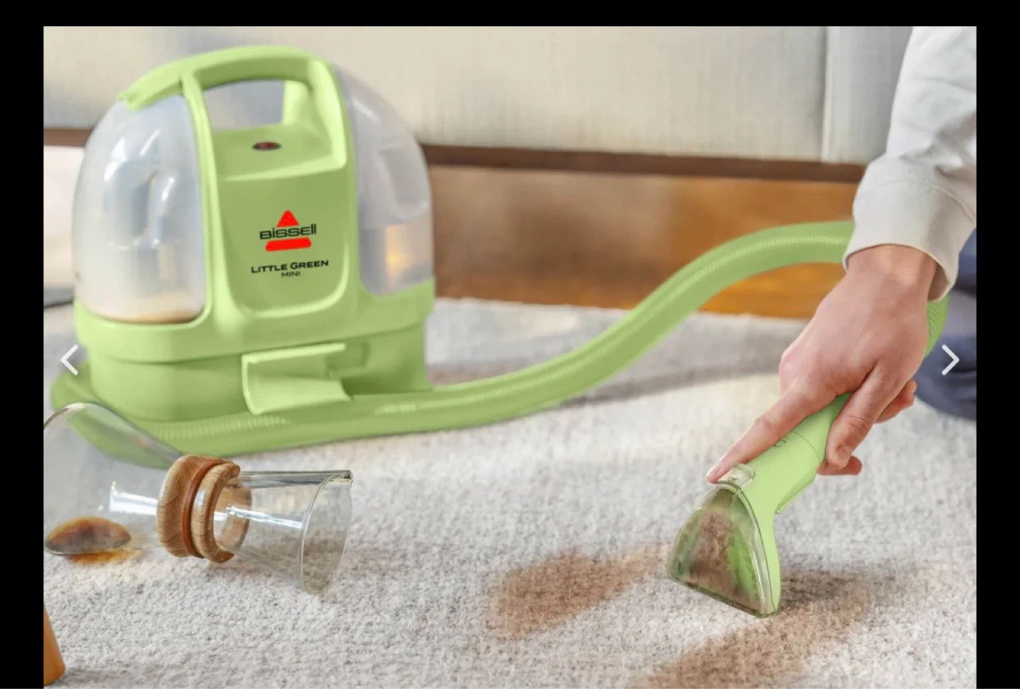 ⚽️ Bissell Little Green Portable Carpet & Upholstery Cleaner - photo 3