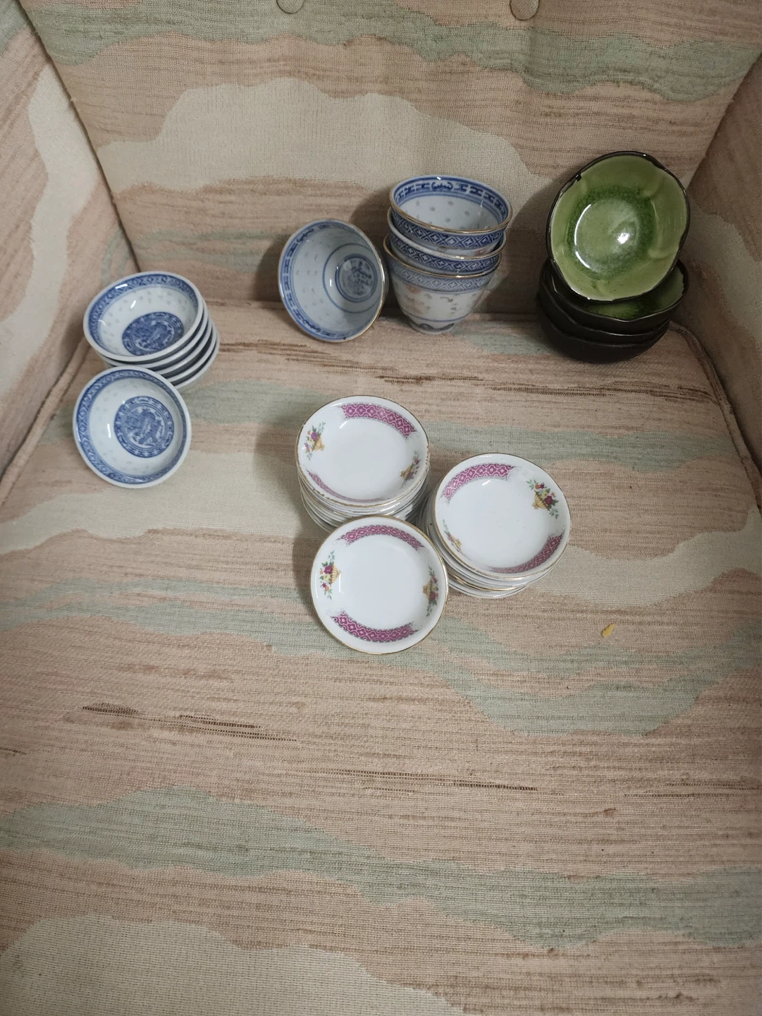 Chinese Porcelain Tea Set - Bowls, Plates & Spoons - photo 3