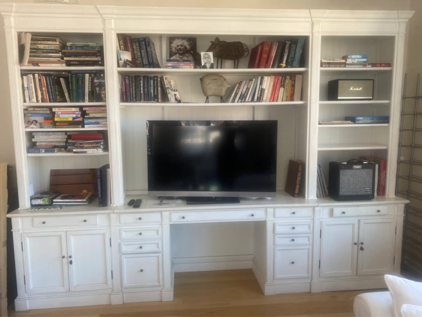 Restauration hardware wall unit
