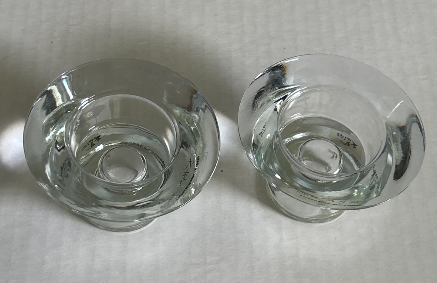 ⚽️Glass Votive Candle Holders - Designed By K/M Hagberg
