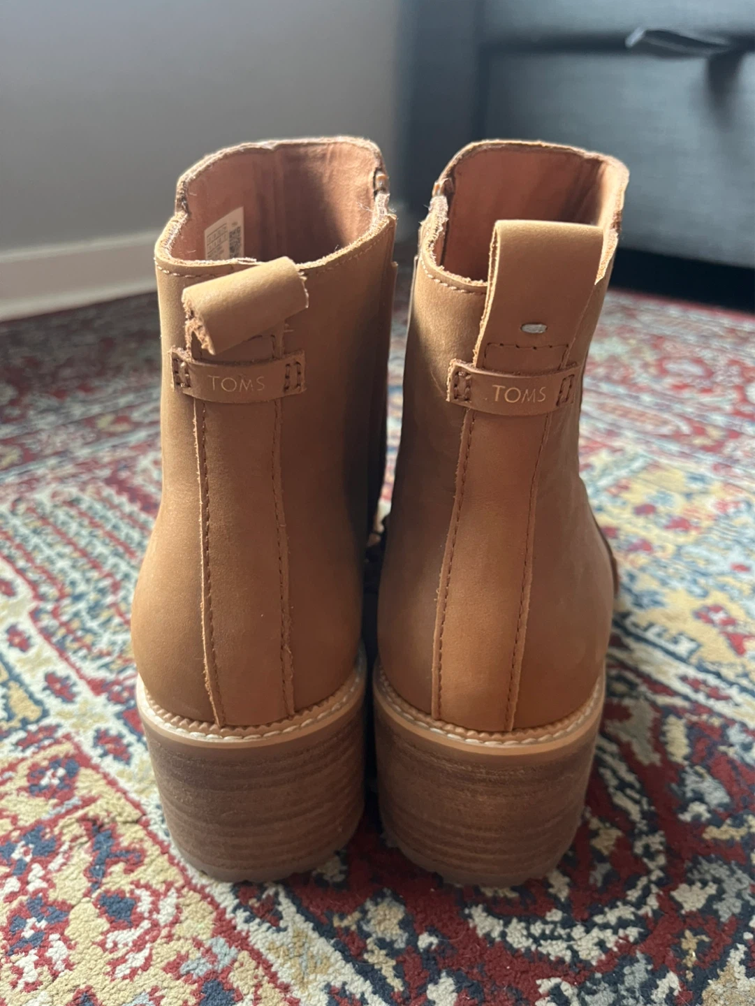 TOMS Women's Ankle Boots - Tan Leather - photo 3