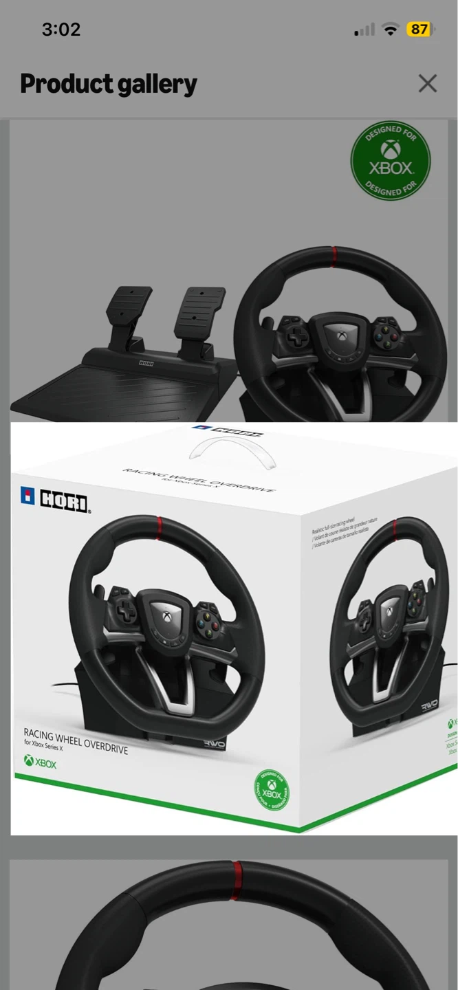 HORI Racing Wheel Overdrive for Xbox Series X/S - photo 2