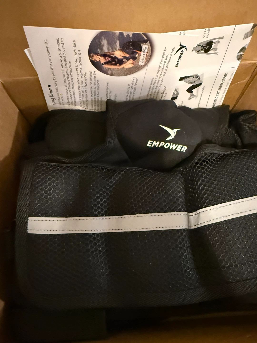 Empower 10lb Adjustable Weighted Vest