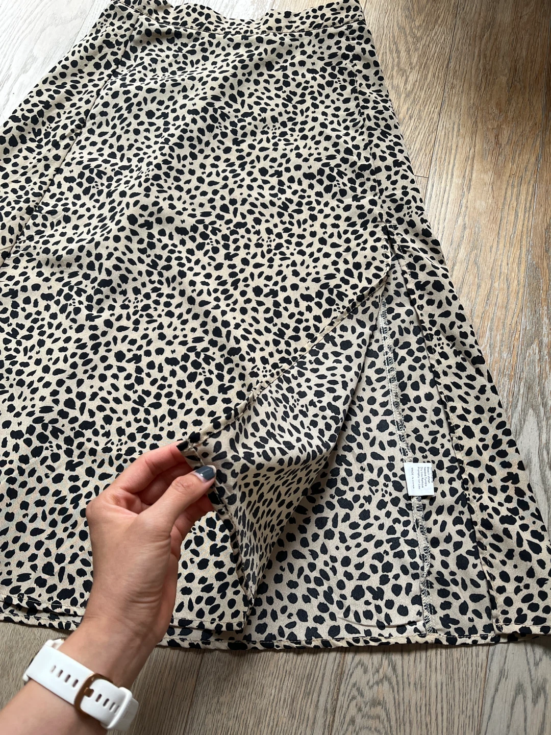 ⚽️SHEIN Women's Leopard Print Midi Skirt (M) - photo 2