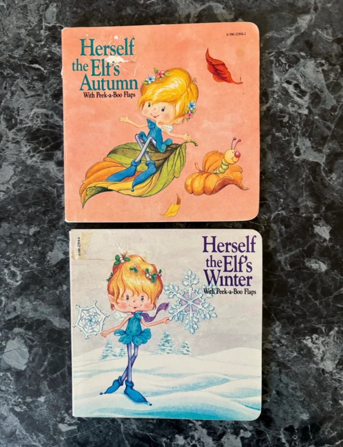 ⚽️Herself the Elf's Autumn & Winter Peek-a-boo flap Books
