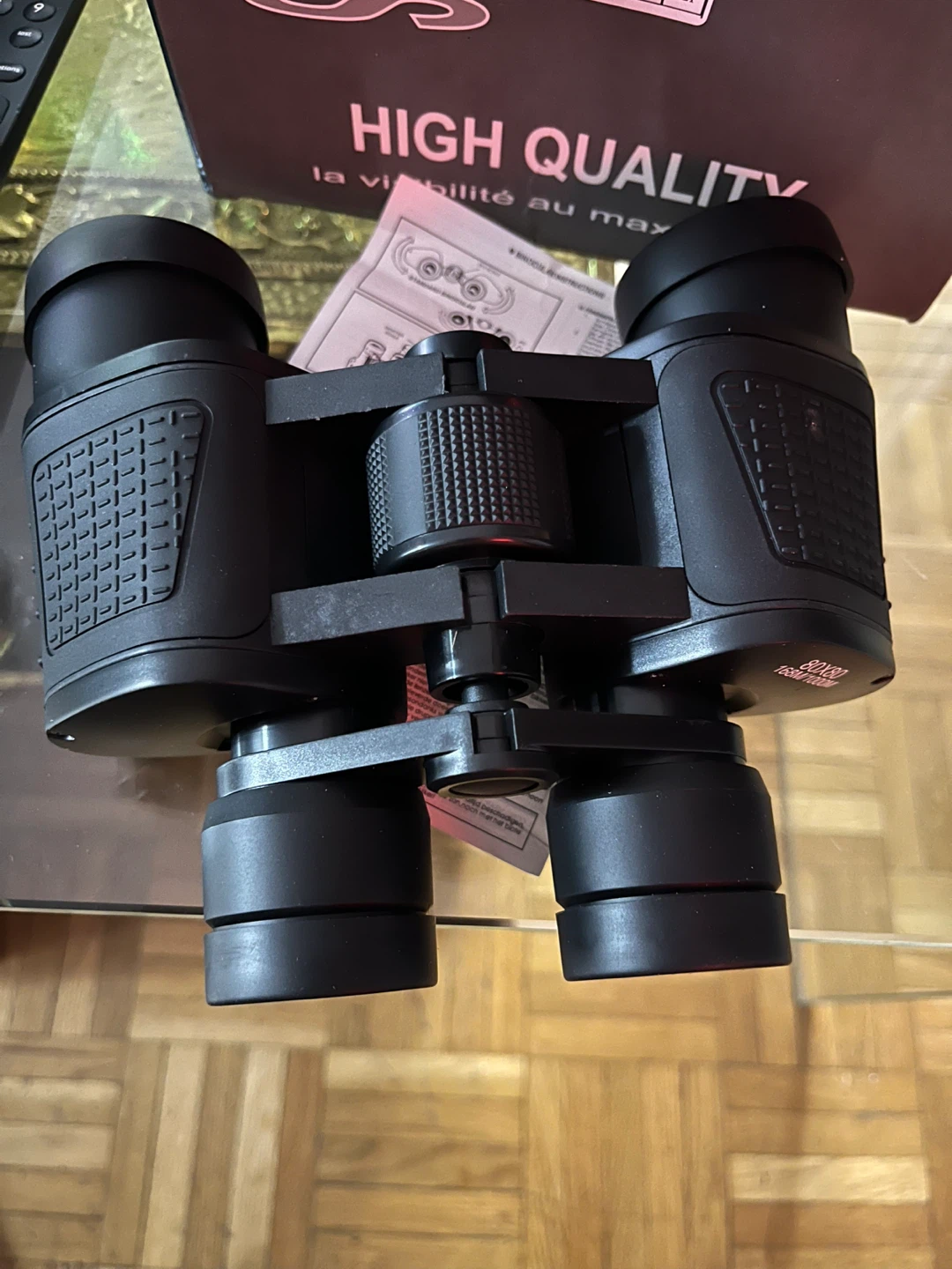 80 x 80 168m x 1000m Binoculars Waterproof High Quality - photo 2