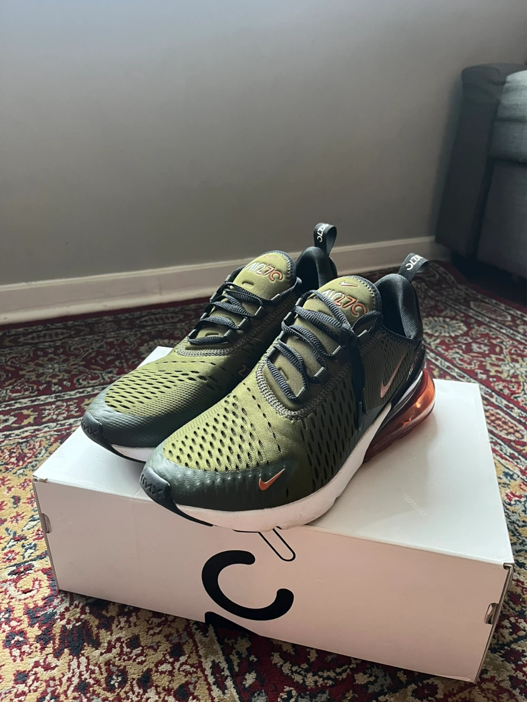 Nike Air Max 270 Rough Green/Dark Russet - photo 3