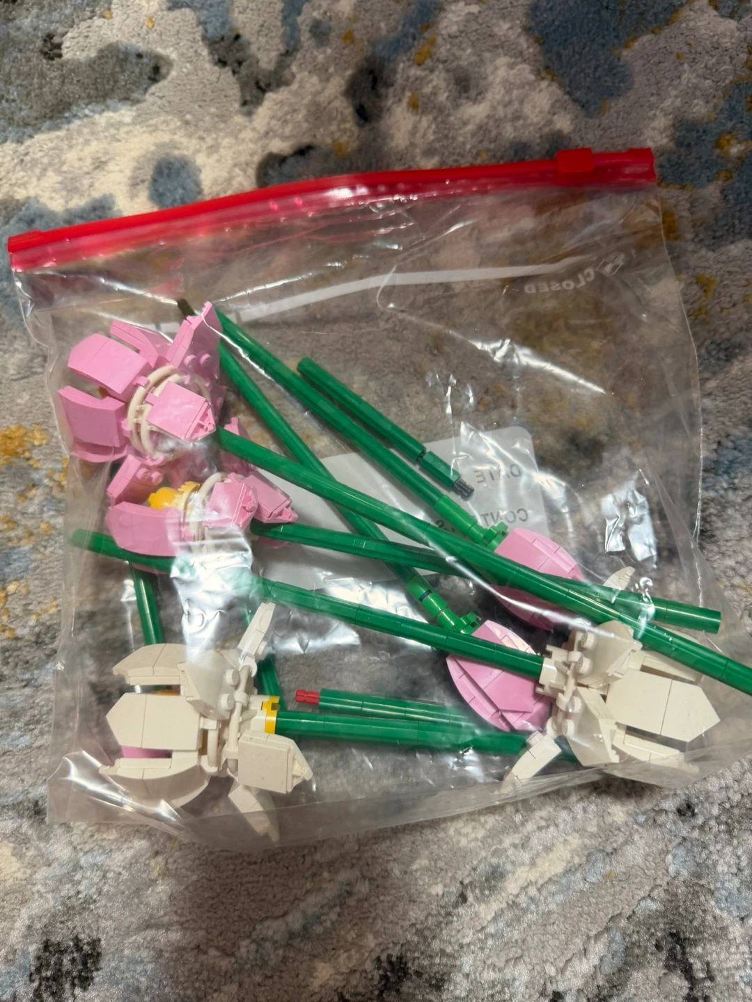 2 LEGO Lotus Flower Building Set - photo 3