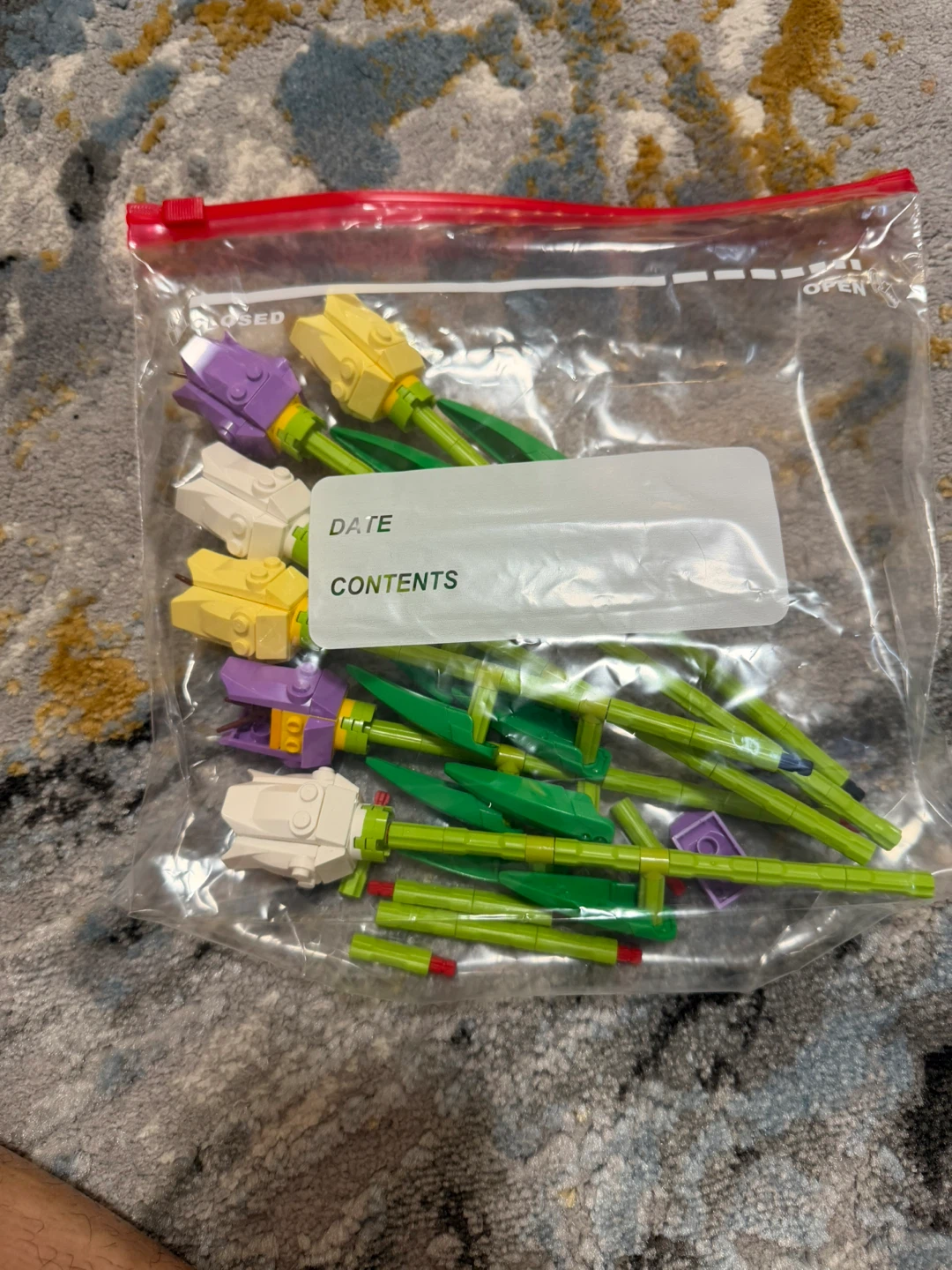 2 LEGO Tulip Flower Bouquet Building Set - photo 2