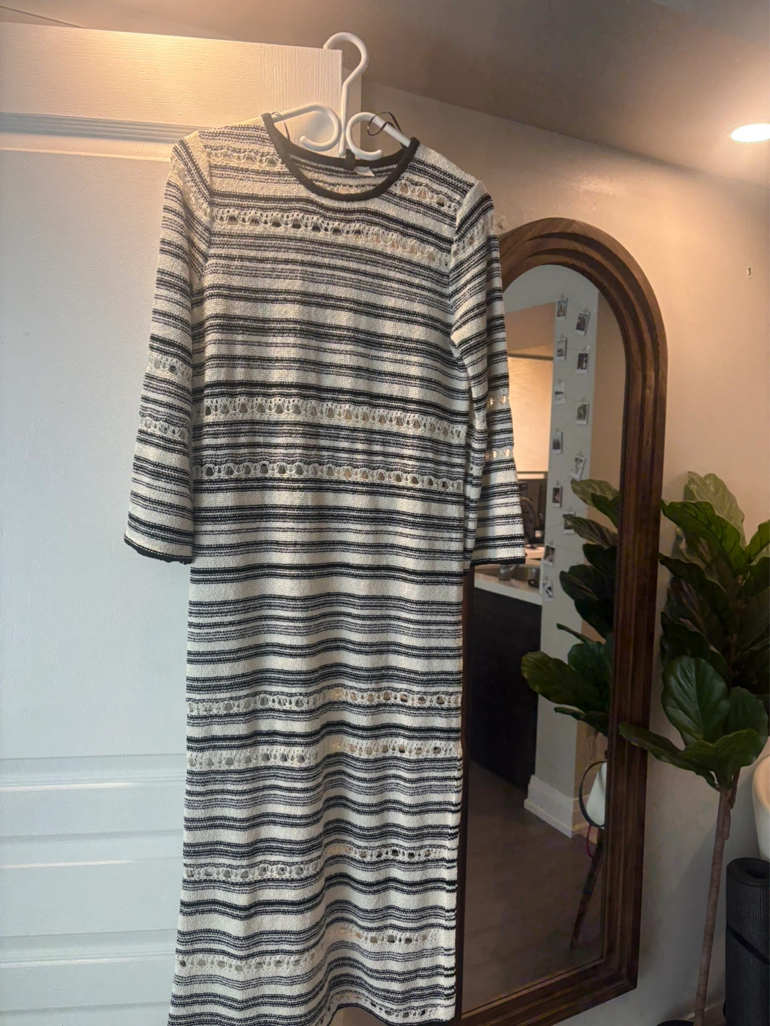 Striped Knit Dress