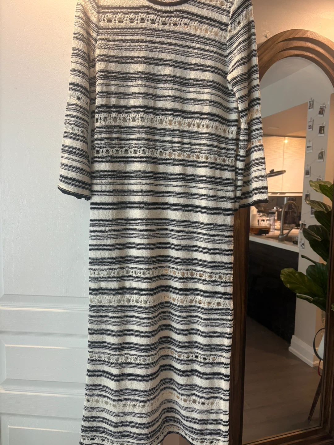 Striped Knit Dress - photo 2