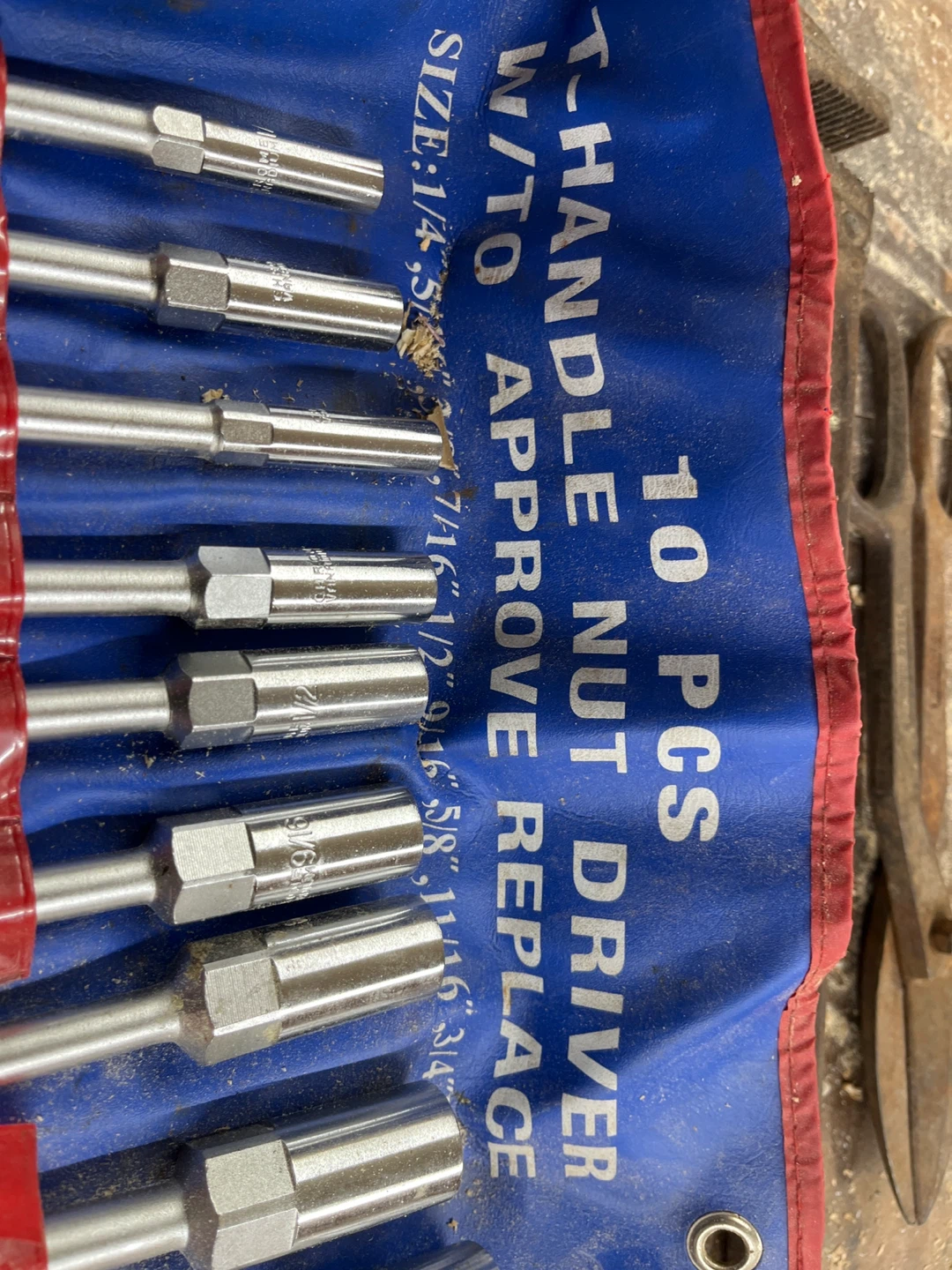 10 Pcs T-Handle Nut Driver Set - photo 2