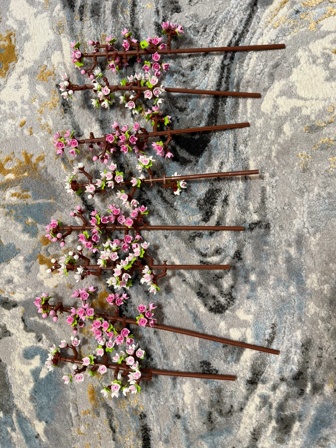 4 LEGO Cherry Blossom Flower sets