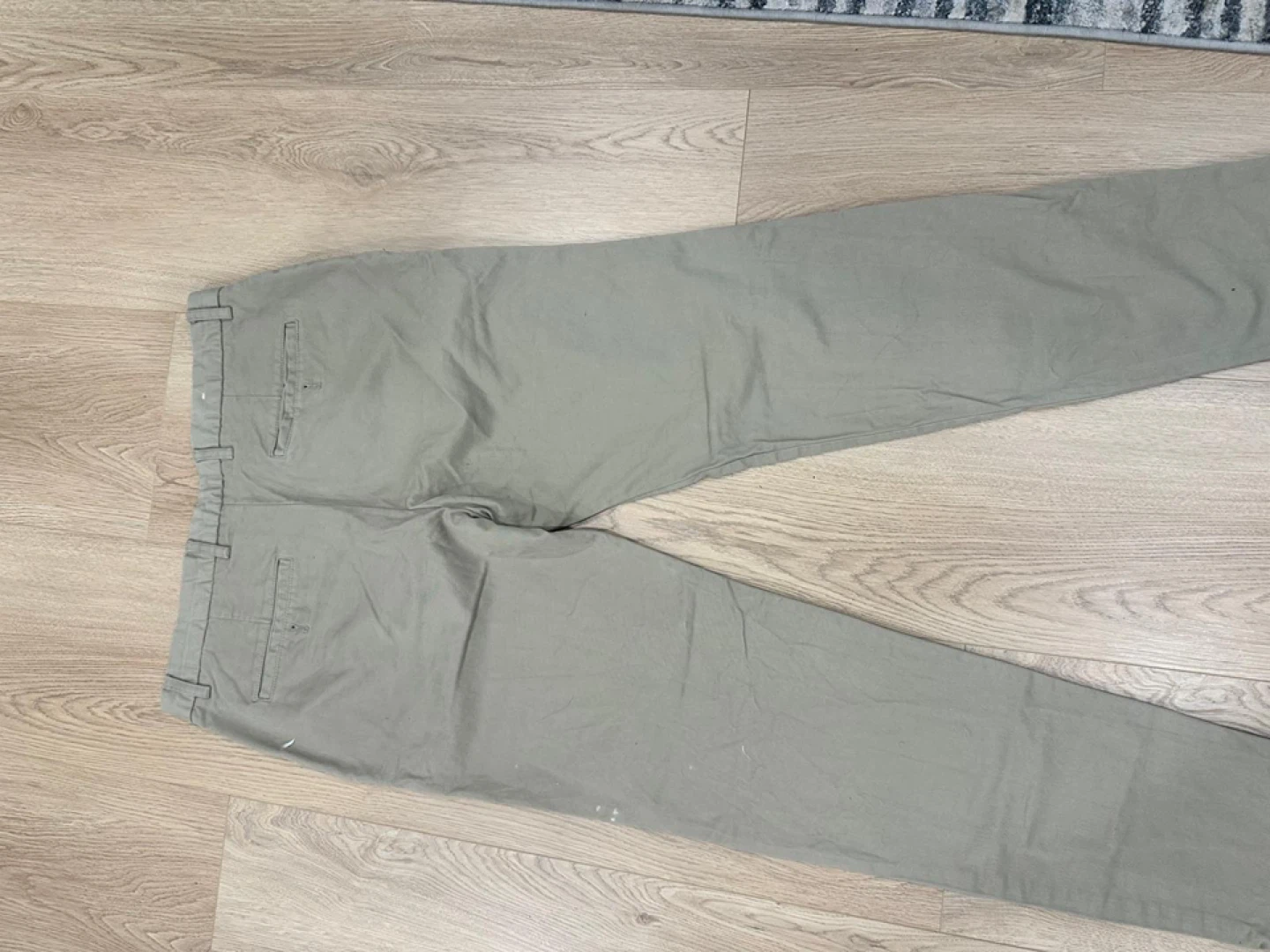 ⚽️ ZARA Chinos Size 34 Made in Turkey - photo 2