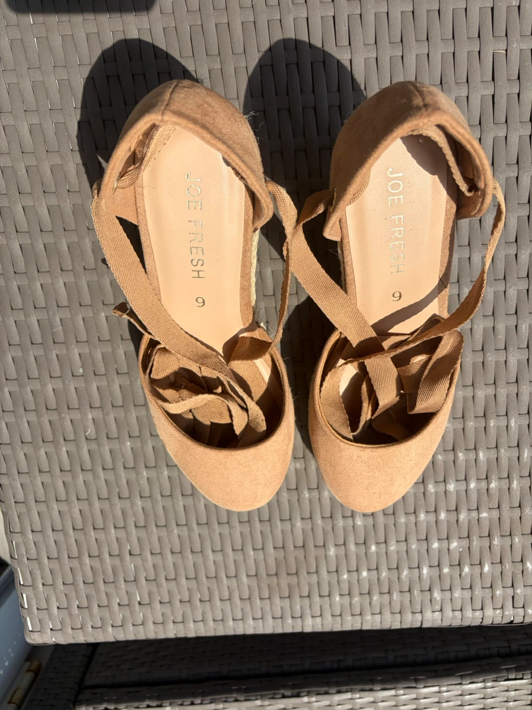⚽ Joe Fresh Espadrille Wedge Heels - photo 4