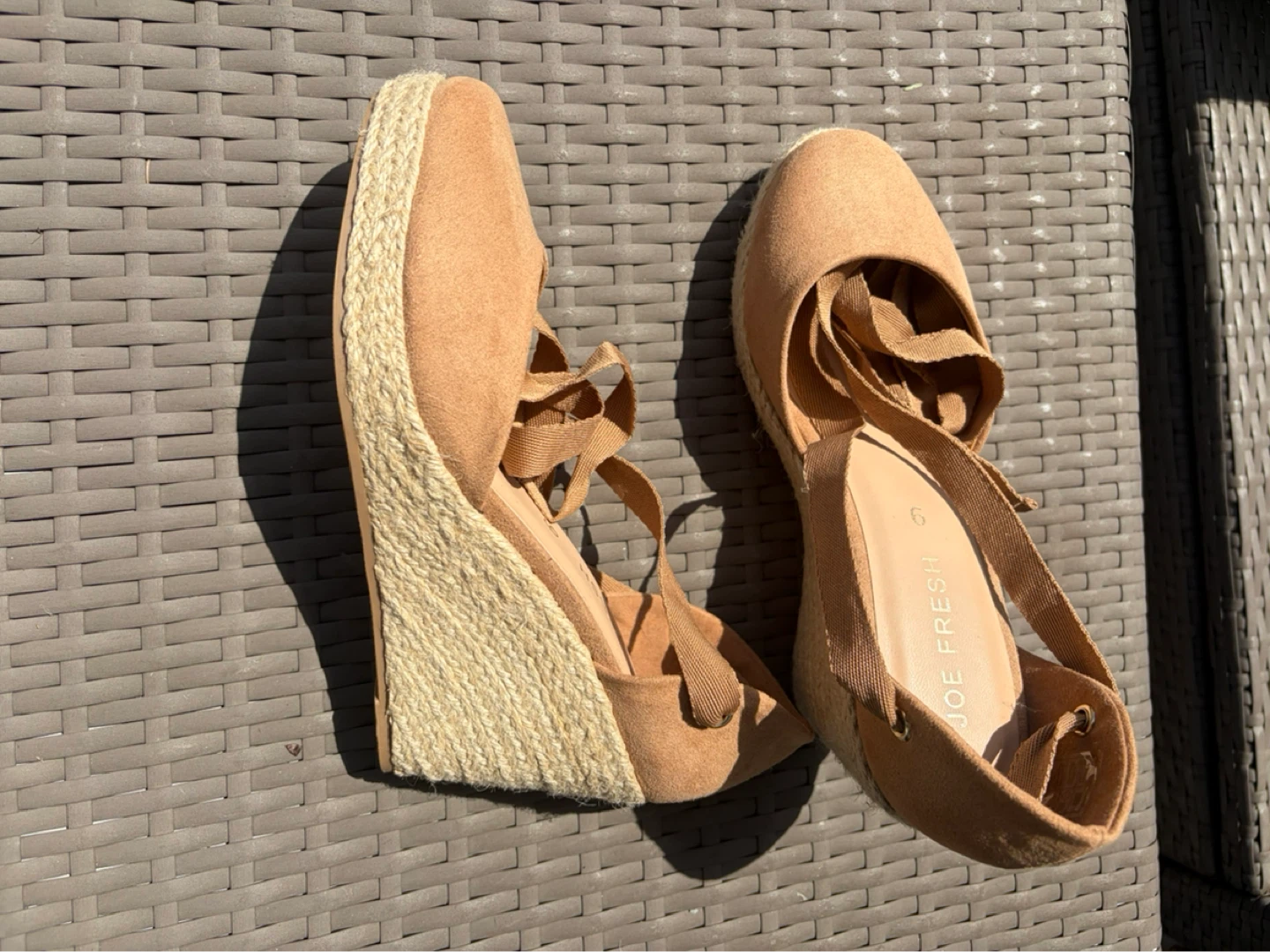 ⚽ Joe Fresh Espadrille Wedge Heels - photo 3