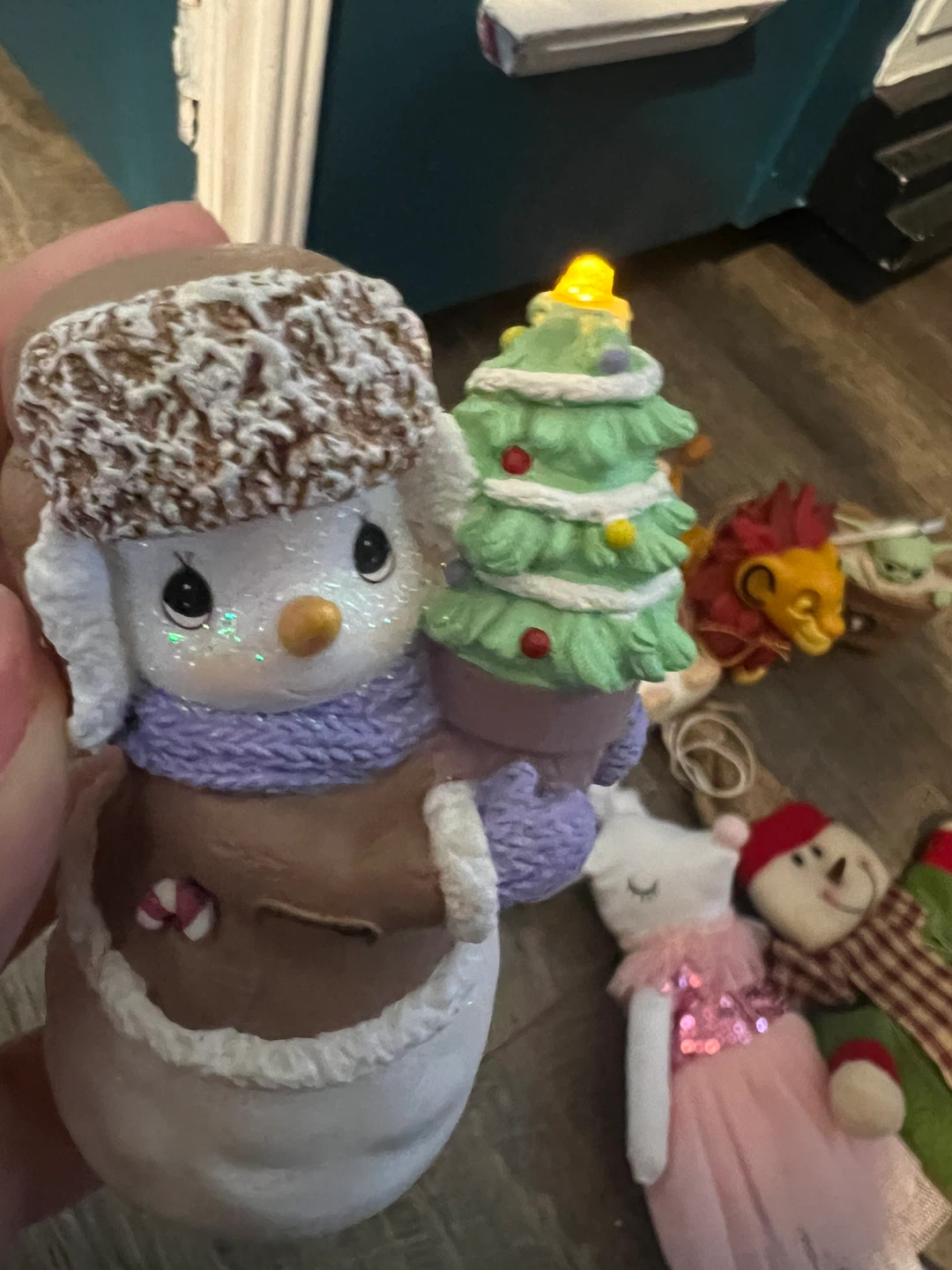 Precious Moments Snowman Figurine ⚽ - photo 2