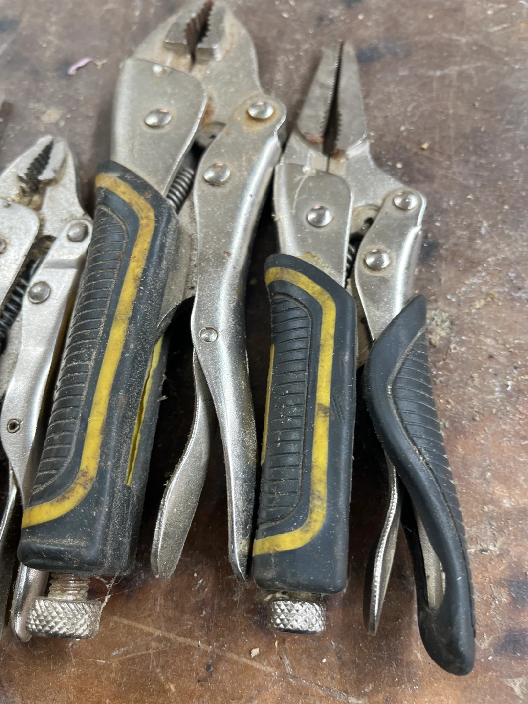 Set of 5 Locking Pliers - photo 3