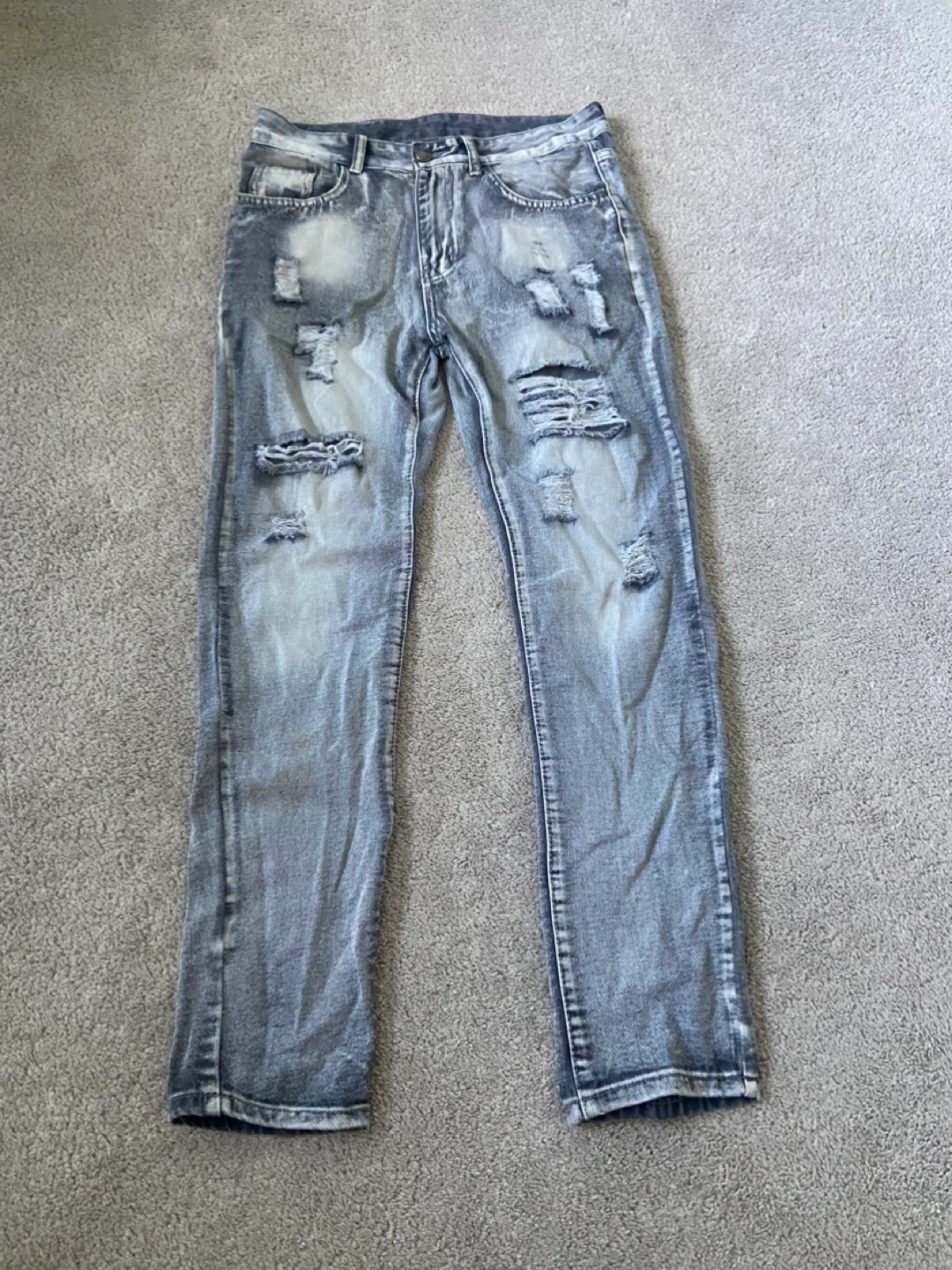 Grey Slim Fit Jeans