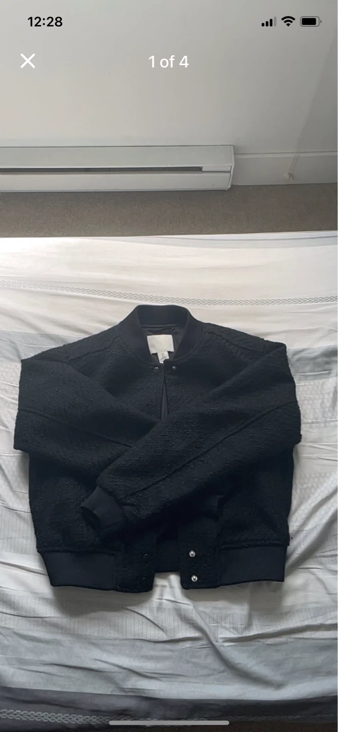 H&M Black Bomber Jacket