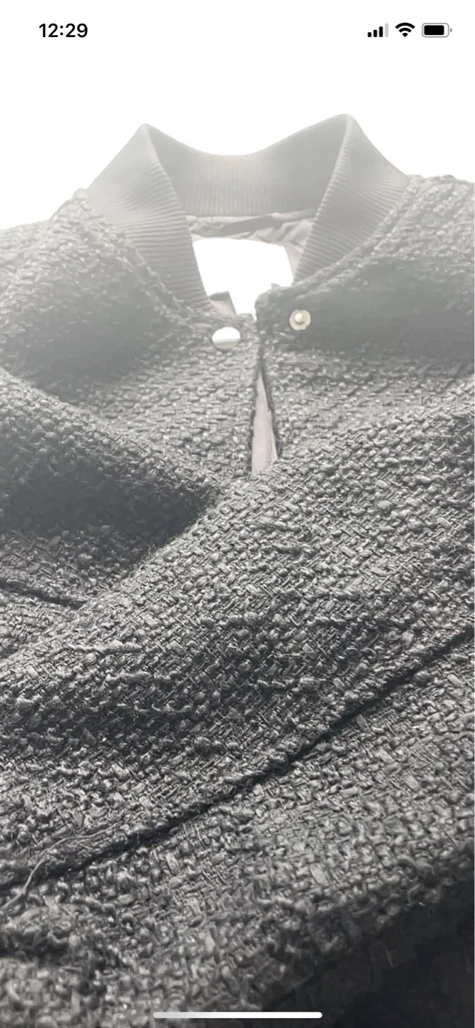 H&M Black Bomber Jacket - photo 3