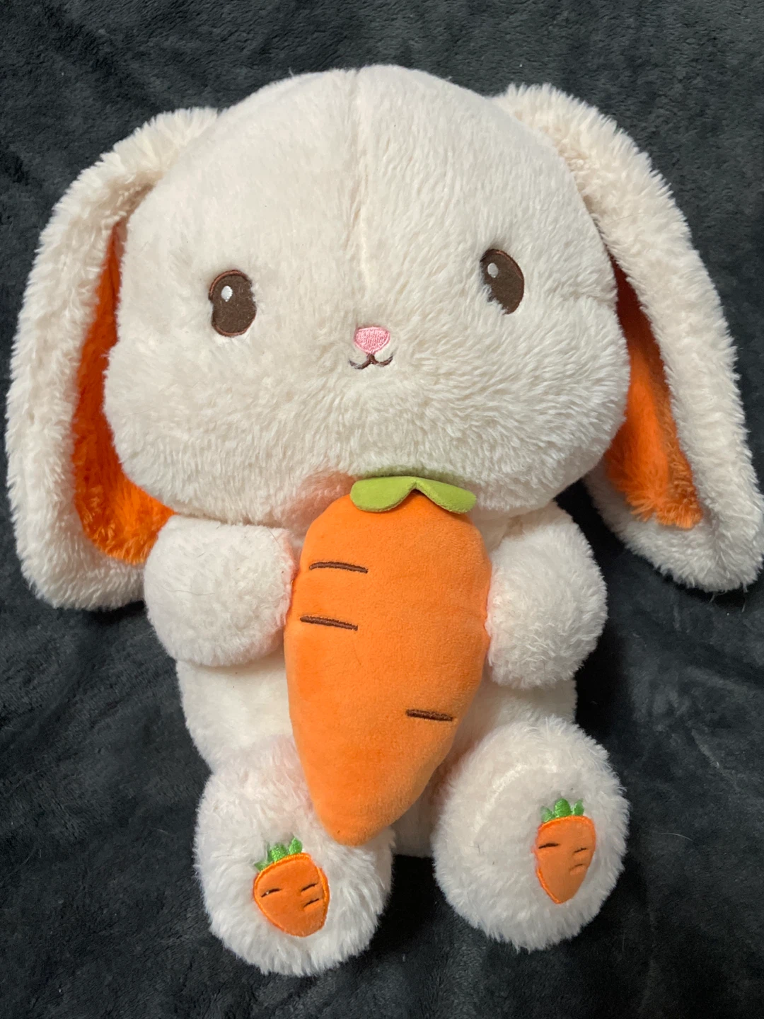 Plush Bunny with Carrot Toy ⚽ - photo 2