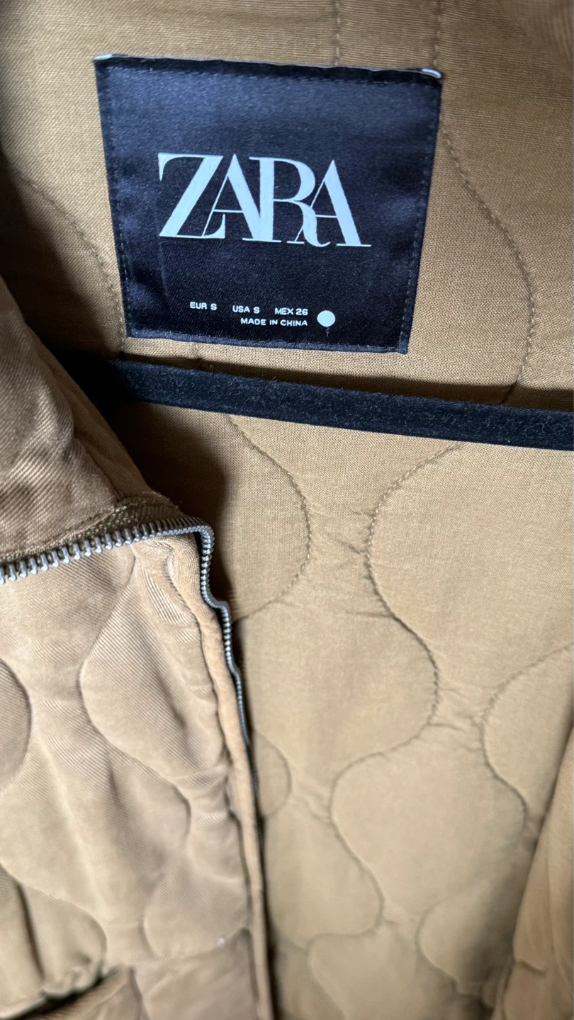 ZARA Quilted Bomber Jacket - photo 2