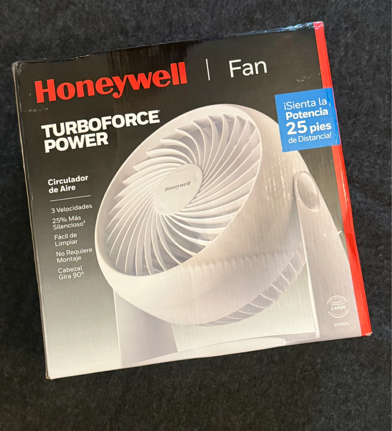 ⚽Honeywell TURBOFORCE POWER Air Circulator Fan