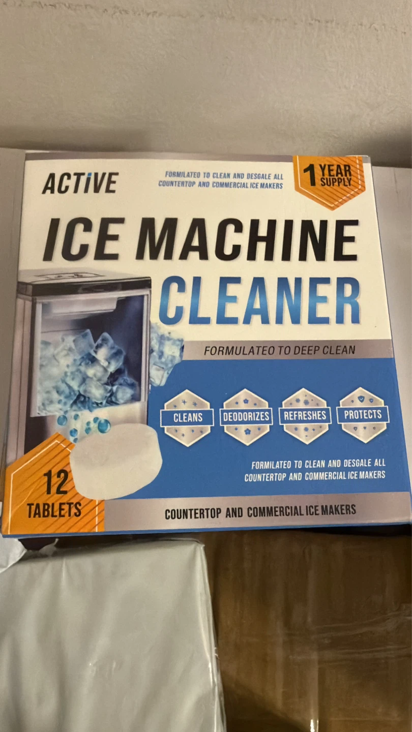 Active Ice Machine Cleaner Tablets - 12 Count