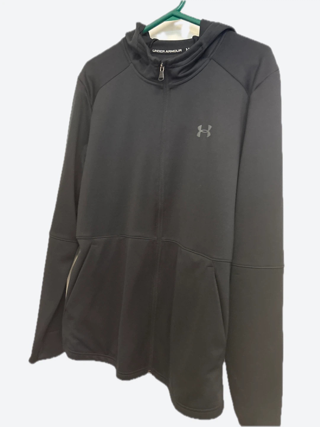Under Armour Black Zip-Up Hoodie